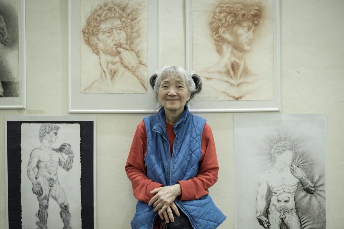 Prato, la storia di Mei: da homeless a protagonista di una mostra sul David