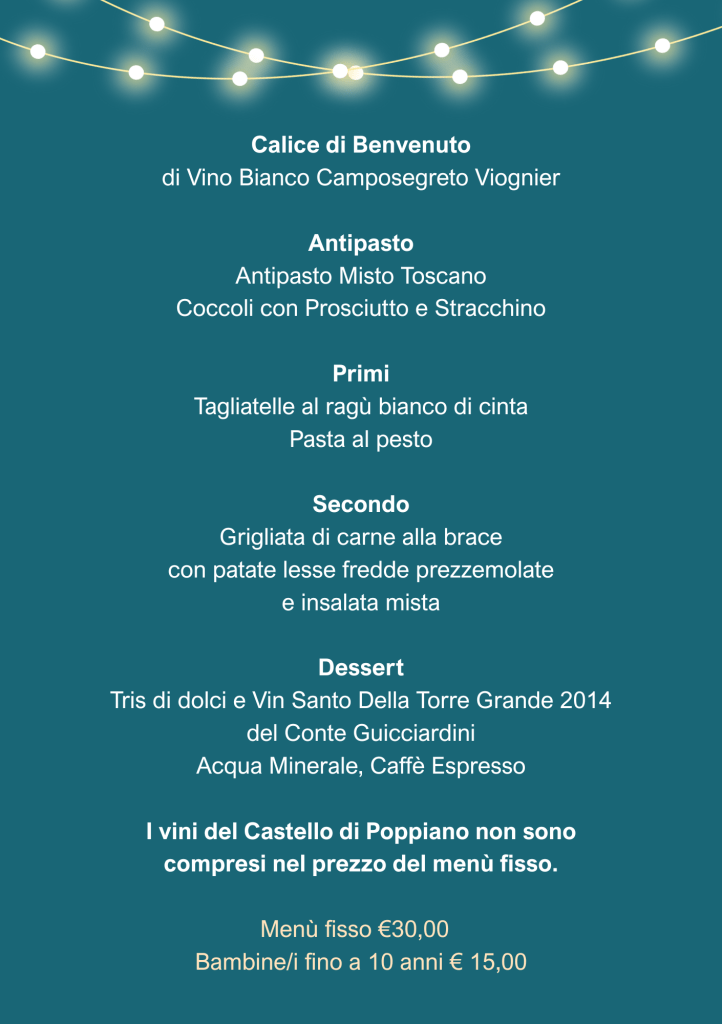 Solidarietà e tradizione al Castello di Poppiano