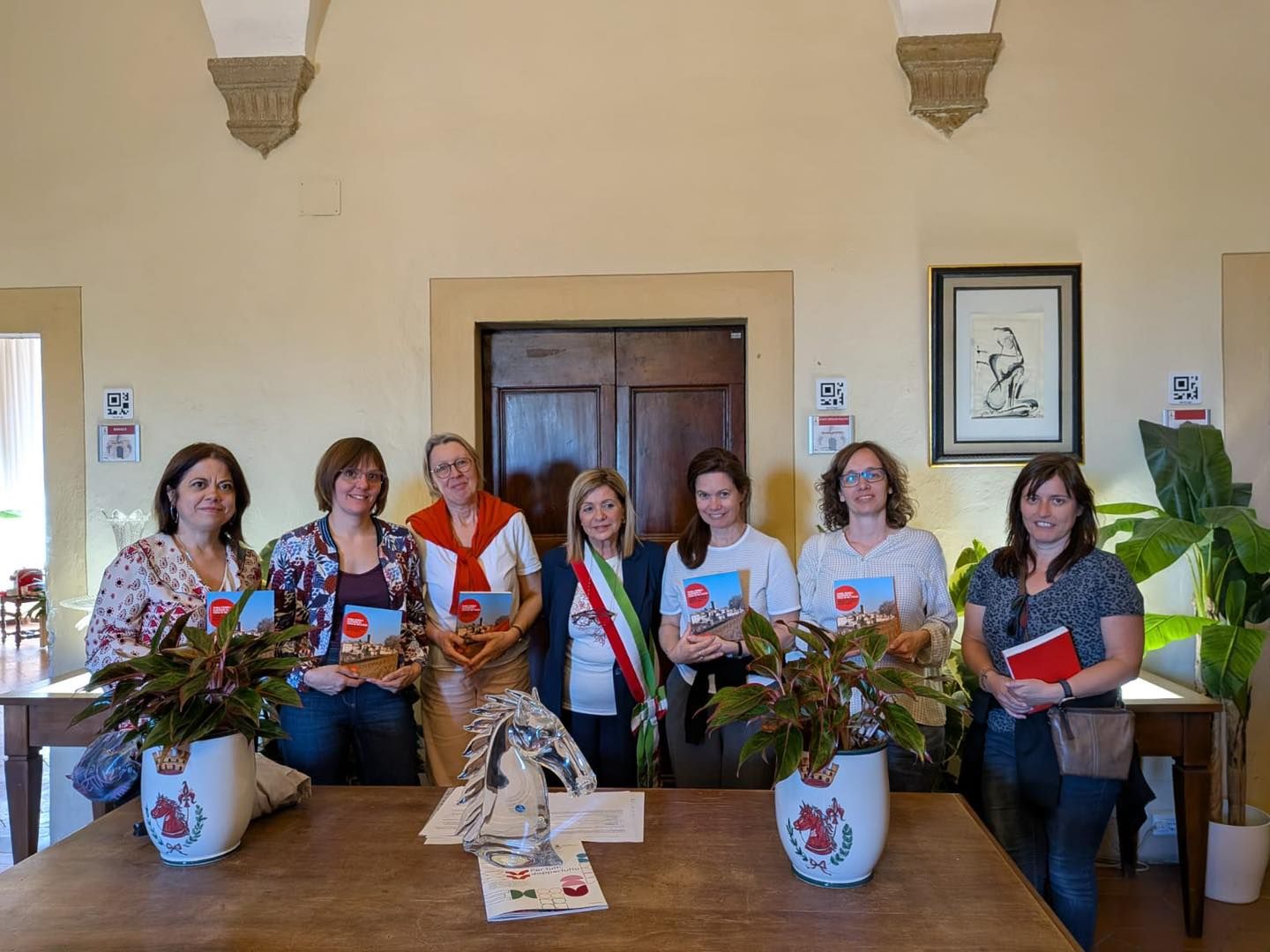 Colle di Val d&rsquo;Elsa accoglie i partner del progetto MIKE dedicato alla Via Micaelica