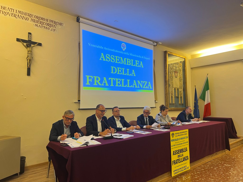 La Misericordia di Empoli presenta il Bilancio Sociale 2023