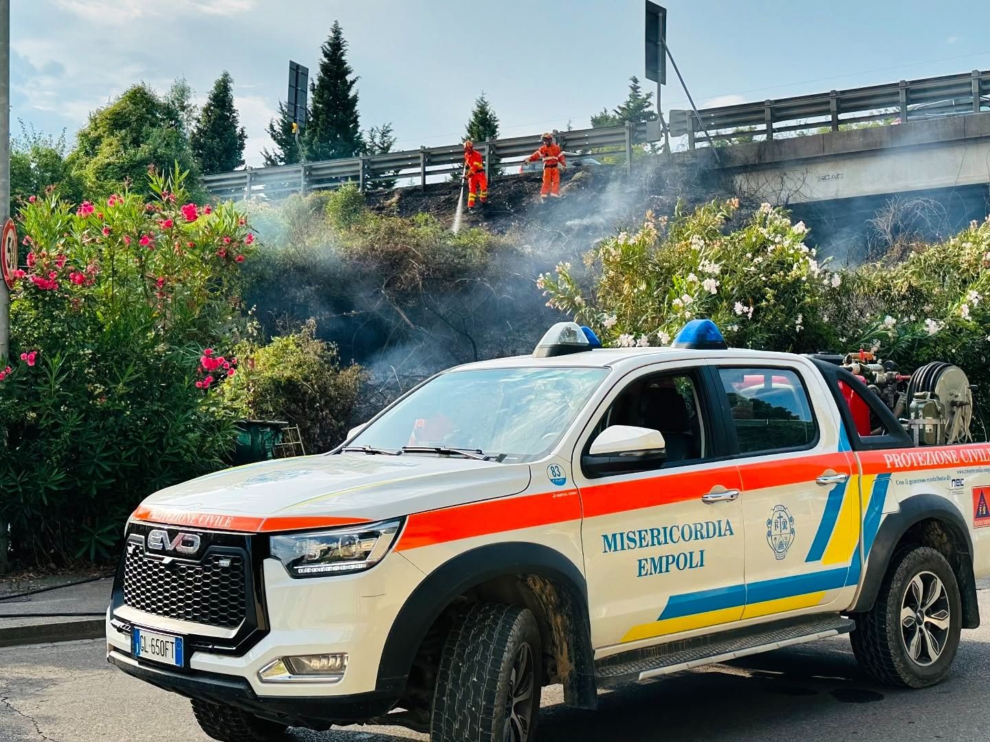 Diventa operatore antincendi boschivi con il corso della Misericordia di Empoli