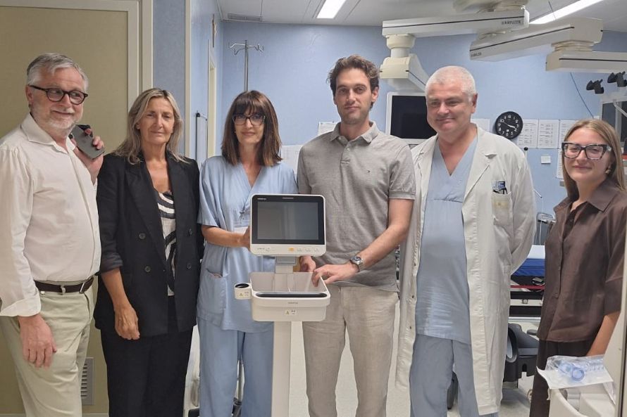 Ospedale di Campostaggia: un nuovo monitor multiparametrico per l&rsquo;endoscopia digestiva