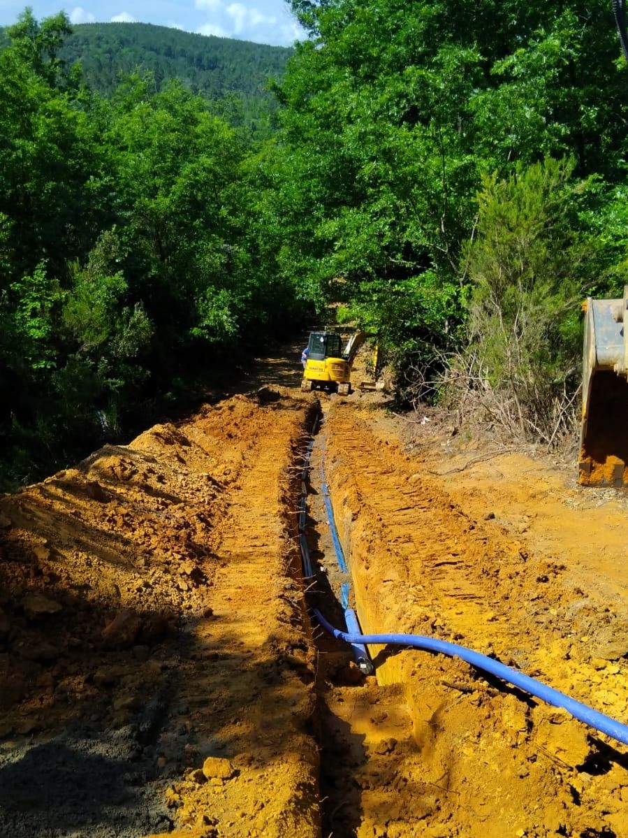 Montaione: chiuso un importante intervento idrico in localit&agrave; Carbonaie