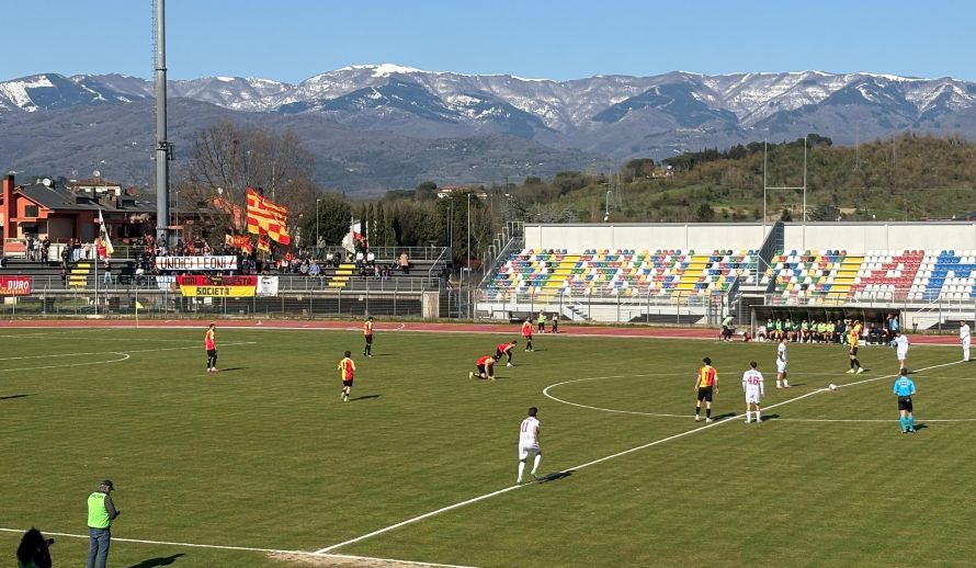 Montevarchi &ndash; Poggibonsi: Leone raggiunto nel finale, tante le polemiche sul gol del pari