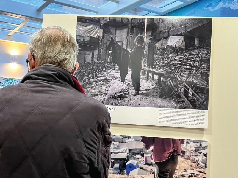 Inaugurata a Montespertoli la mostra fotografica &ldquo;(d)istruzione a Gaza&rdquo; di Dahman Eyad