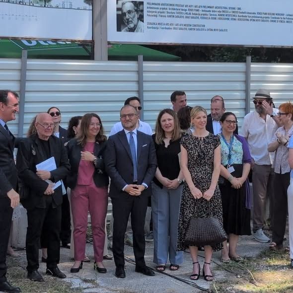 Museo Ars Aevi a Sarajevo: il Chianti sostiene la pace con l'arte