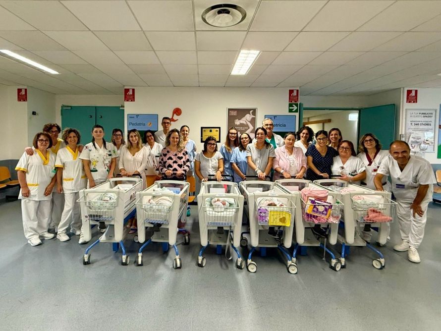 Sette nascite in 24 ore a Nottola: un giorno speciale per mamme e medici