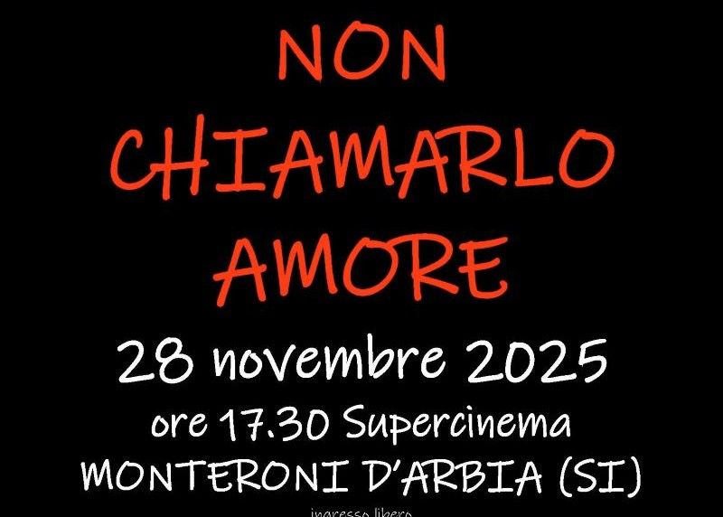 "Non Chiamarlo Amore": spettacolo e riflessione a Monteroni d'Arbia sulla violenza di genere