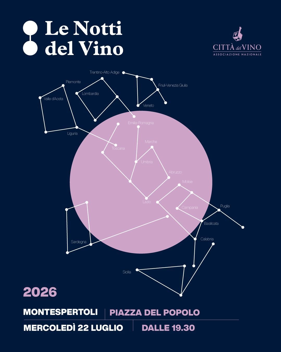 Notti del Vino: mercoled&igrave; 22 luglio "Pizza e Bollicine" in Piazza del Popolo