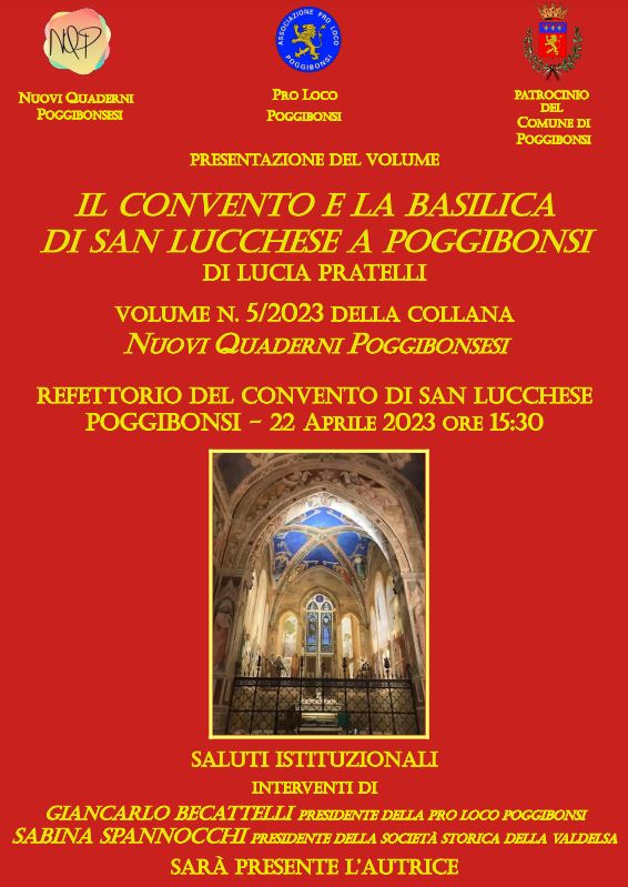 NQP, presentazione de Il Convento e la Basilica di San Lucchese a Poggibonsi