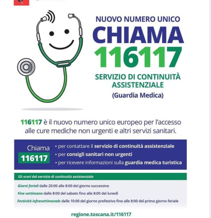 Cure non urgenti: il nuovo numero 116117 attivo dal 21 ottobre