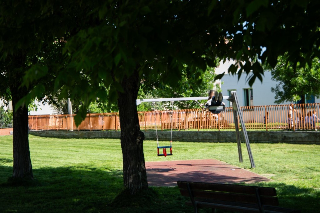Serravalle, rinnovata l'area gioco di via Adda