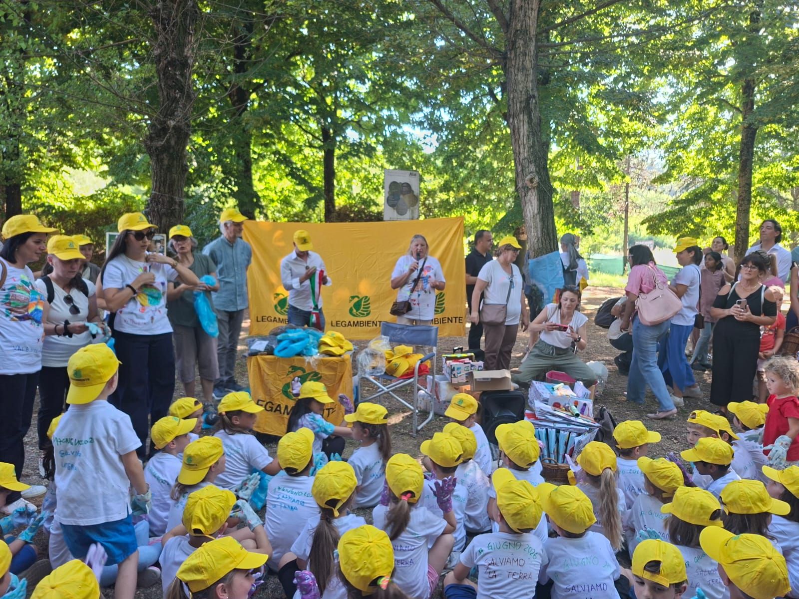 San Casciano: i bimbi della scuola dell&rsquo;infanzia a lezione di ecologia con Legambiente