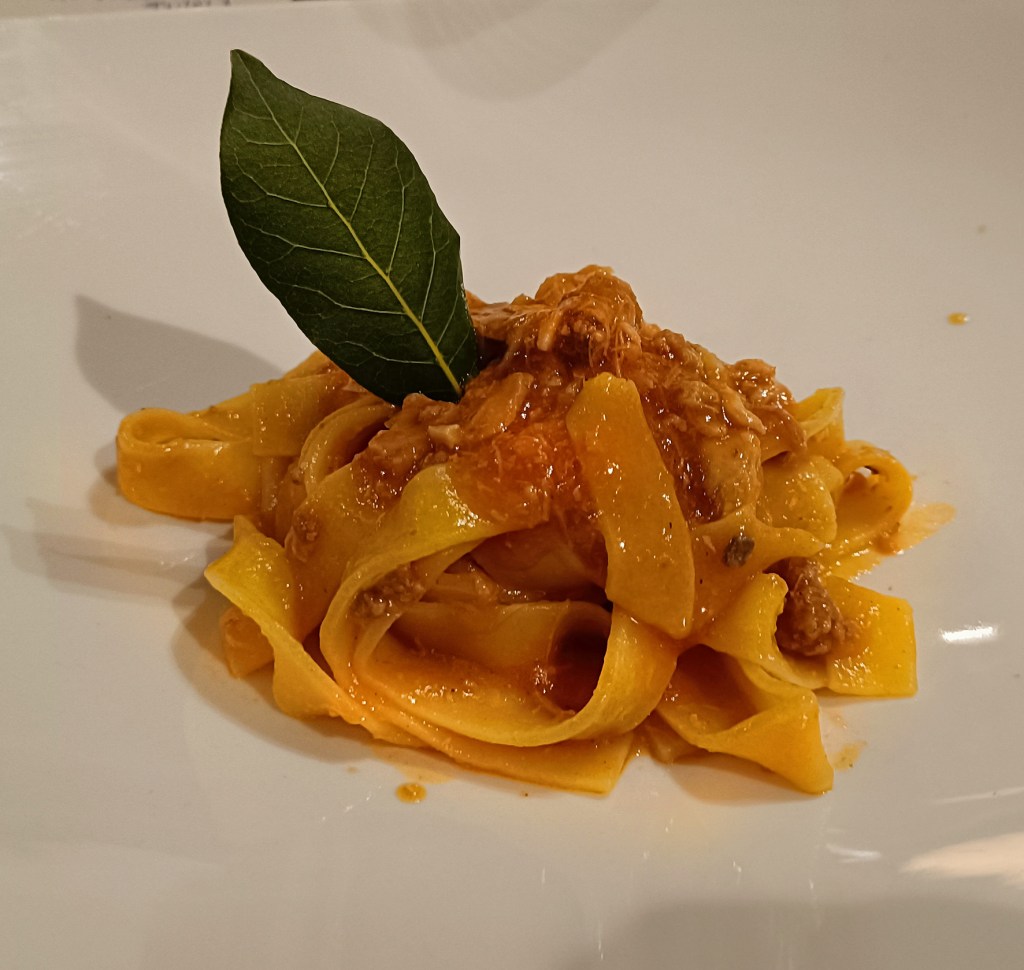 Paste su i' conigliolo e altre specialità poggibonsesi: serata valdelsana da Alcide