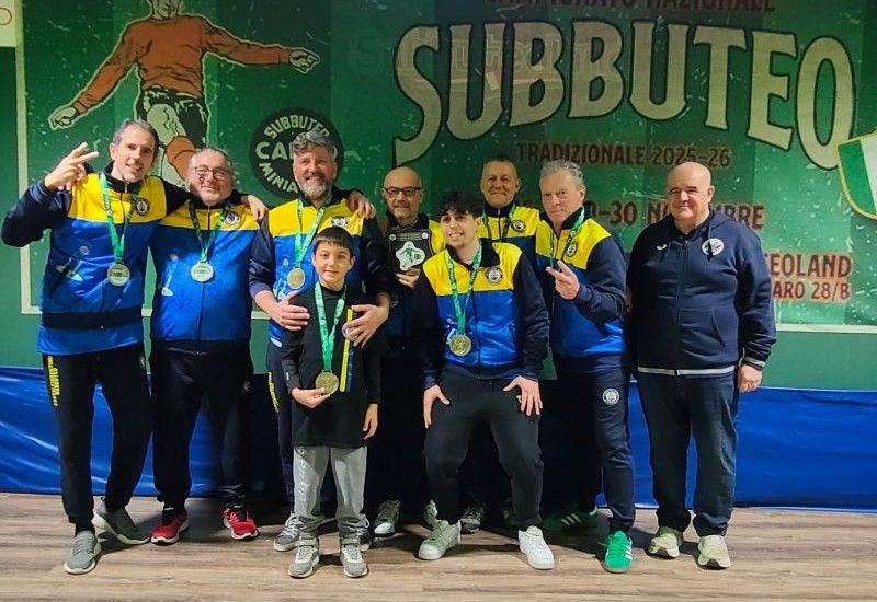 Subbuteo, la squadra di Castelfiorentino vince il campionato e ottiene per la prima volta la promozione in serie B