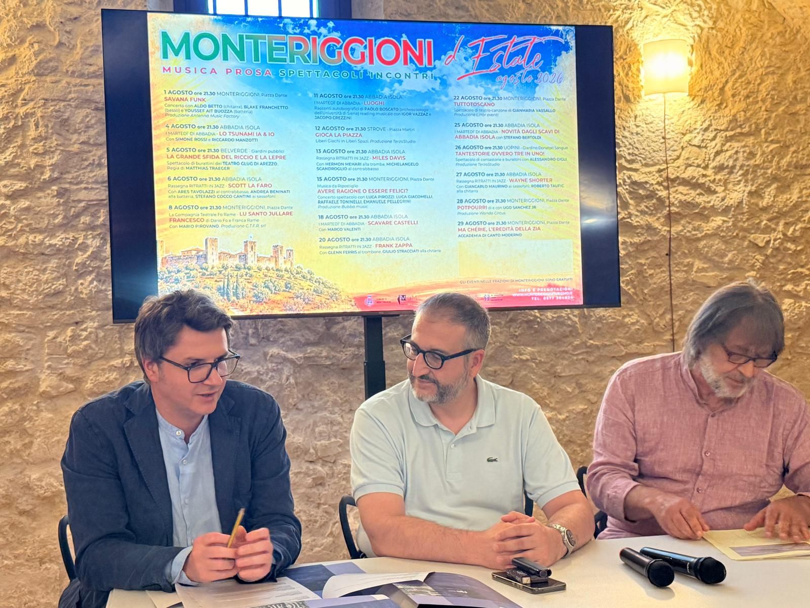 Eventi Monteriggioni Estate 2026: Musica e Teatro nei Borghi