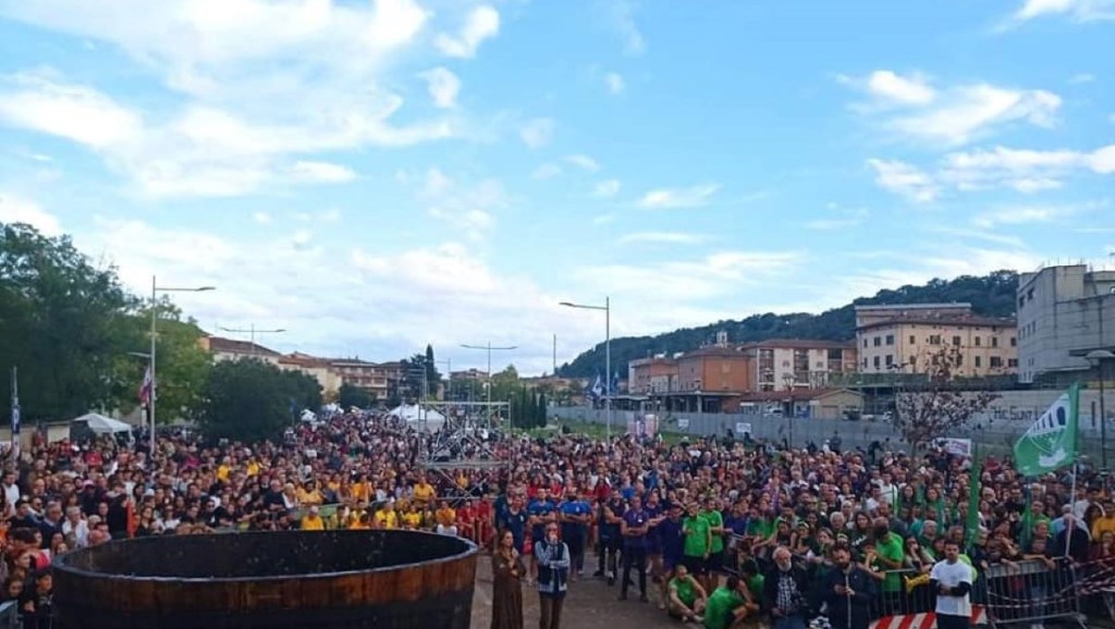7 Rioni una sola squadra: in 200 a cena per il Pigio
