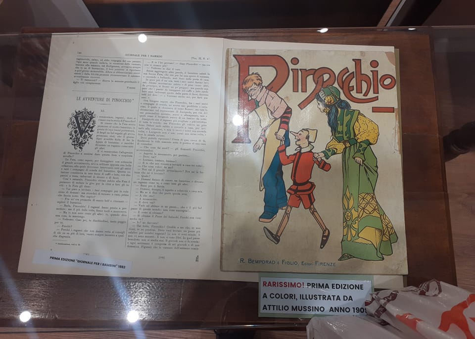 100 e + Pinocchi, in mostra i libri rari sul burattino di legno più famoso del mondo