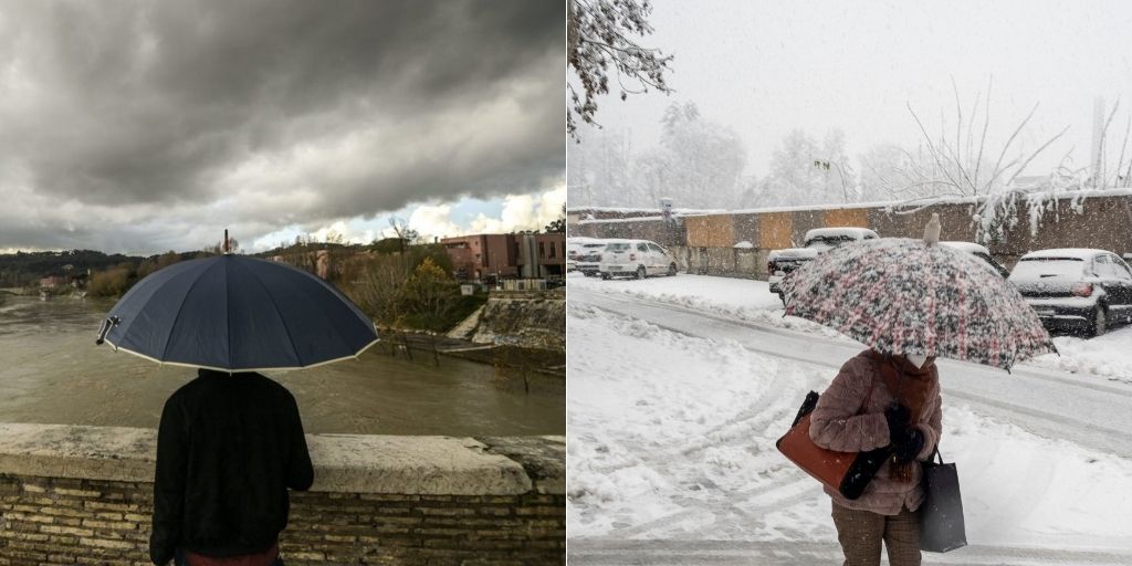 Temporali, neve e freddo: maltempo durante il ponte dell’Immacolata