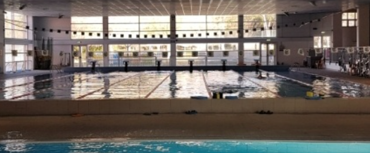 Poggibonsi, lavori di manutenzione in corso alla piscina comunale