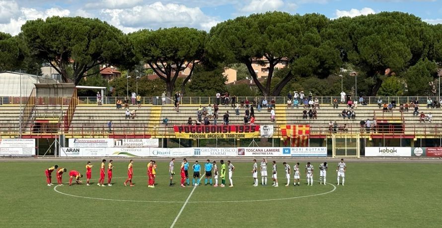 Giallorossi muovono la classifica: pari con il Sansepolcro nel segno di Ciacci