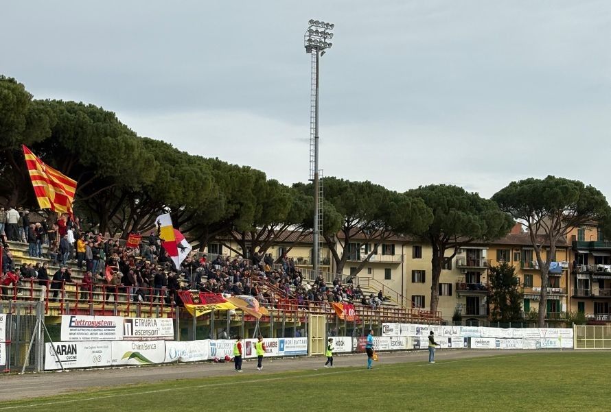 Poggibonsi, solo un pari con l'Orvietana: il Leone rallenta e il Cannara mette paura