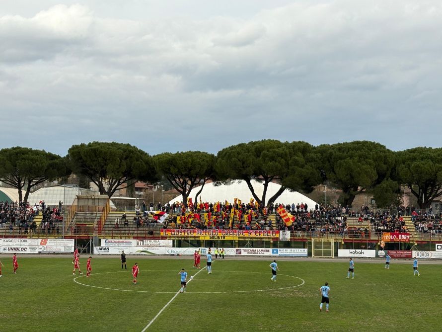 Pagelle Poggibonsi-Grosseto: Bertini &egrave; un muro, ma il rigore di Riccobono premia la capolista