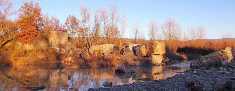 Il Ponte Nove Luci in Val d’Orcia torna a nuova vita