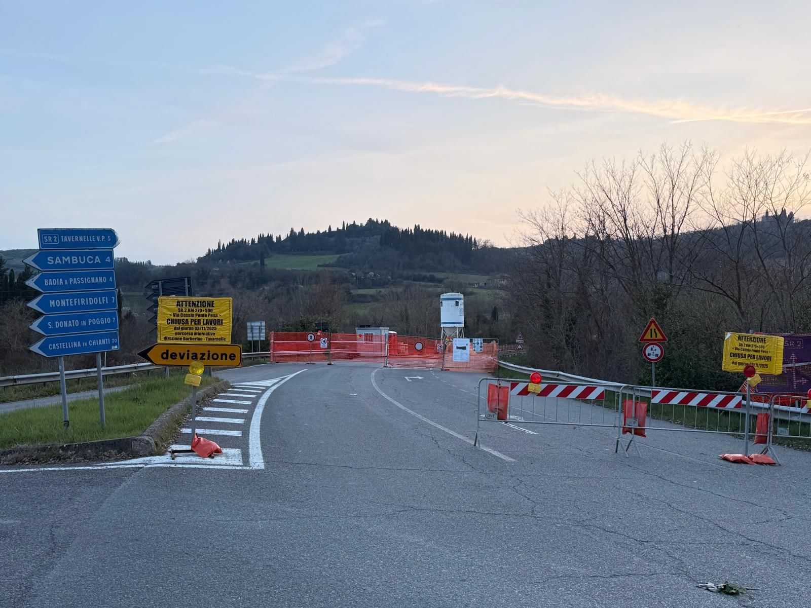 Investimento del valore di oltre 5 milioni di euro. Proseguono i lavori di adeguamento sismico del ponte sul torrente Pesa