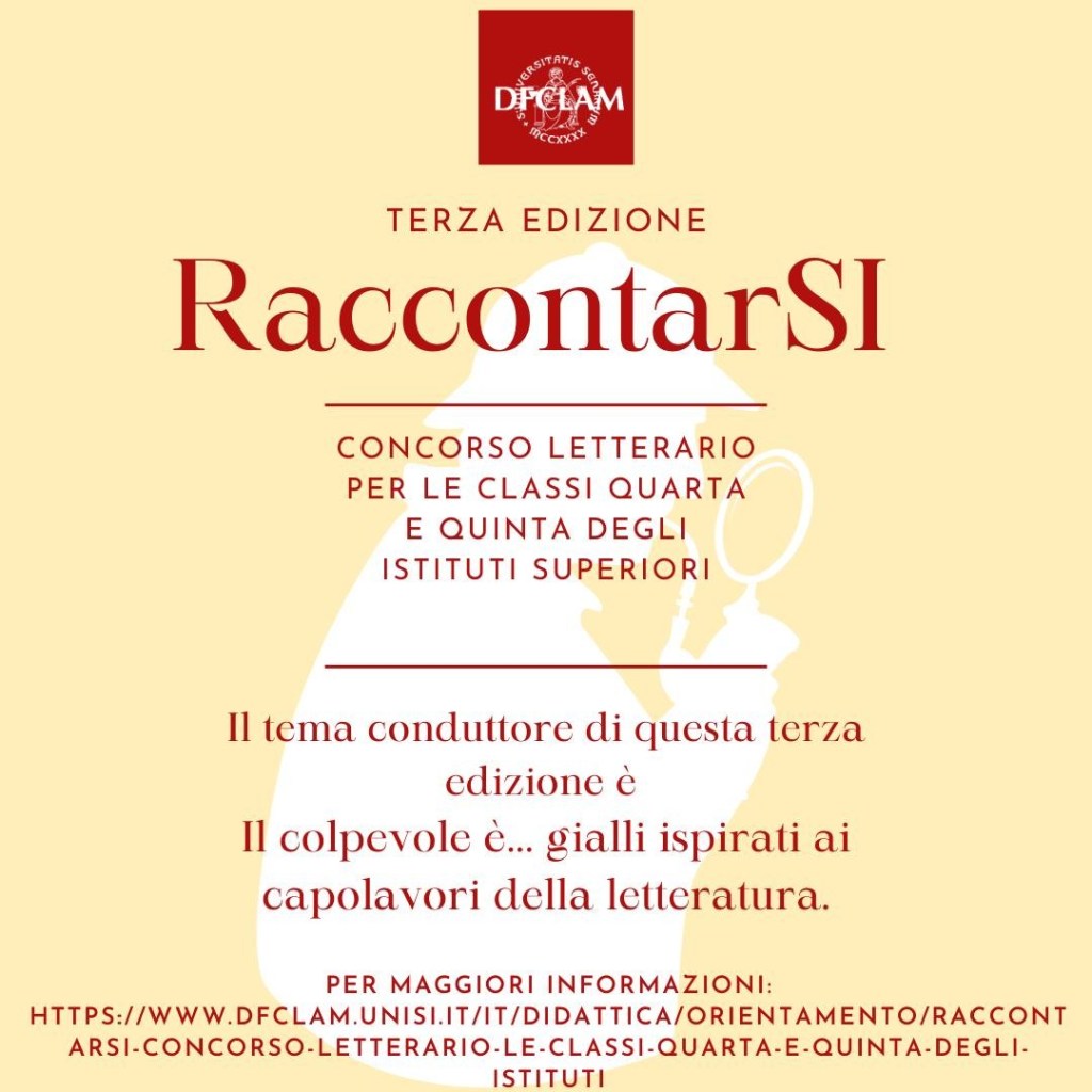 <strong>Concorso letterario “RaccontarSI” per gli studenti delle scuole</strong><strong></strong>