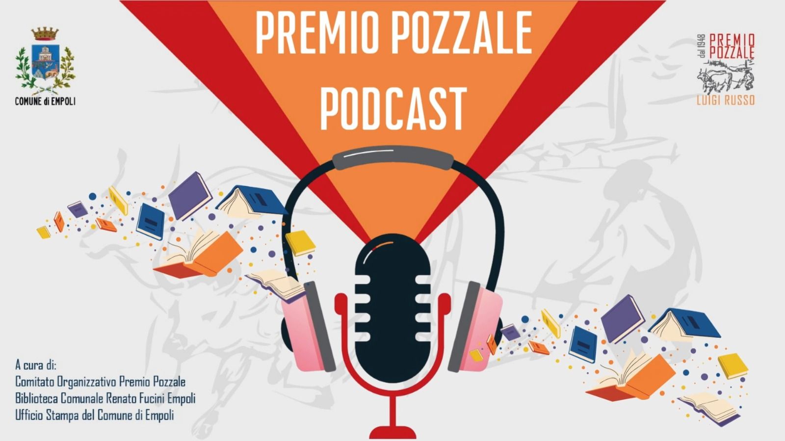 Nasce PremioPozzalePodcast, tre puntate di approfondimento sui libri vincitori della 72esima edizione