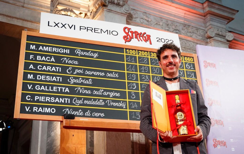 Mario Desiati con ‘Spatriati’ vince il Premio Strega 2022