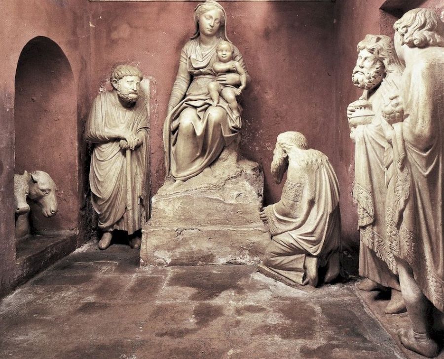 Esposto a Siena il calco del presepe di Arnolfo