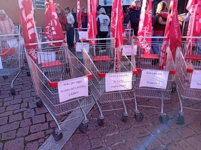 Vertenza PAM 'test carrello', oggi nulla di fatto in Prefettura. FILCAMS CGIL: "Auspichiamo un ripensamento dell’Azienda".