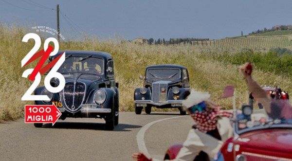 Motori e mito, la Mille Miglia attraversa Poggibonsi: ecco dove e quando vedere sfilare la storia