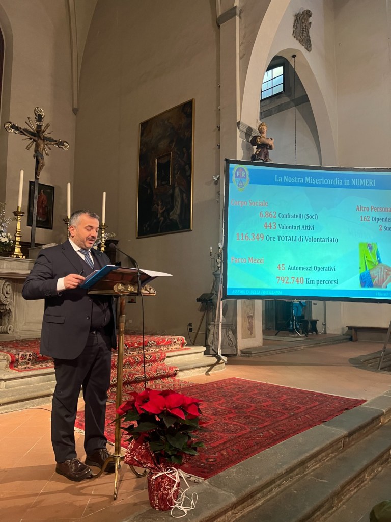 La Misericordia di Empoli si racconta nell’Assemblea della Fratellanza 2024