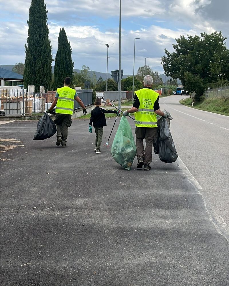 L&rsquo;iniziativa ambientale &lsquo;Puliamo i borri&rsquo; fa tappa a Serre di Rapolano