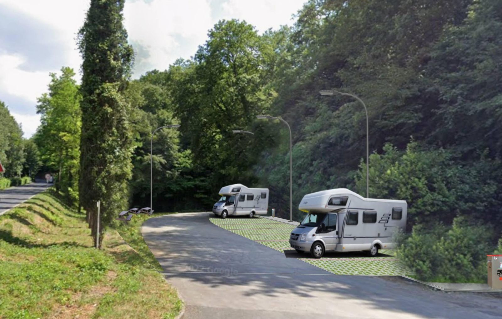 Poggibonsi, rinasce l'area camper del Vallone: approvato il progetto da 200mila euro