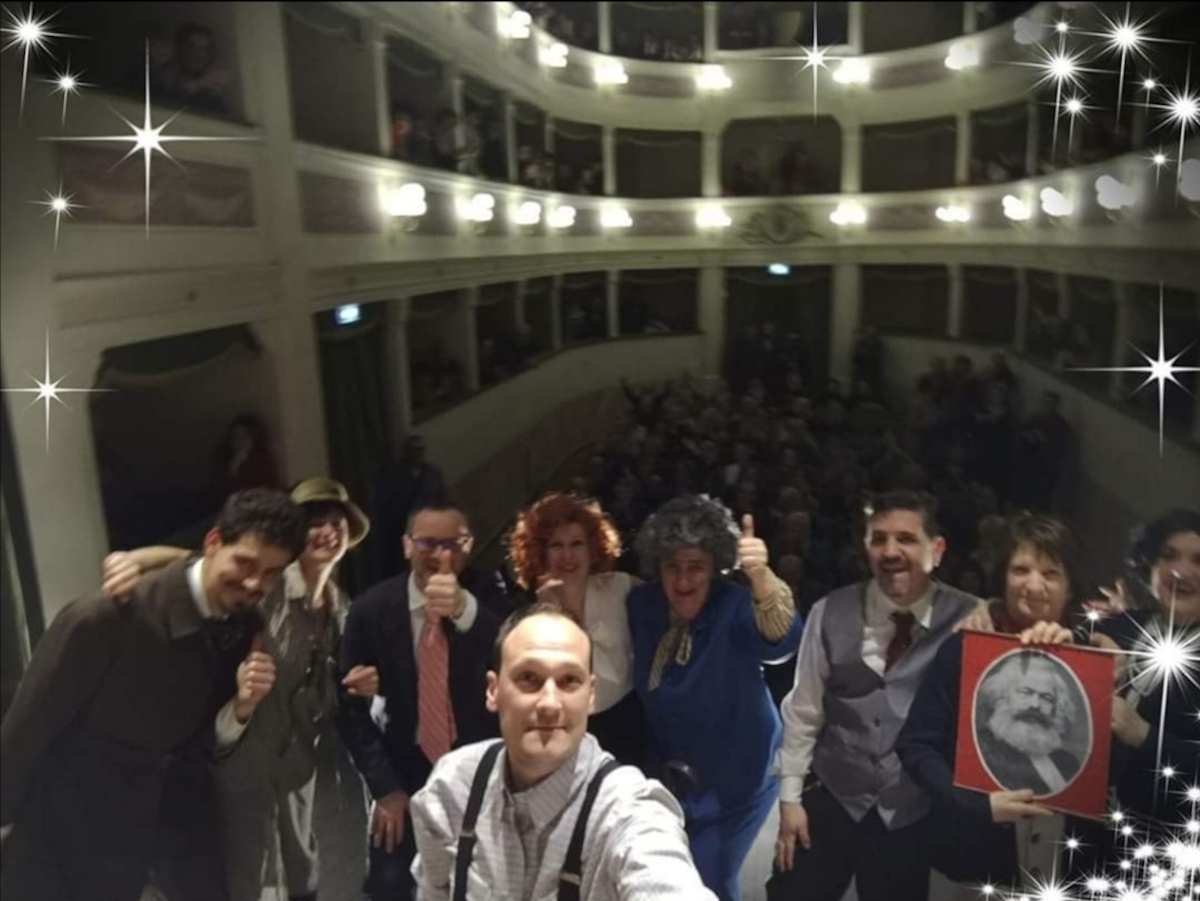 I Rintronati di Quartaia sul palco del Regina Margherita di Marcialla