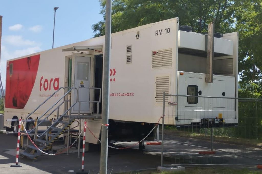 Risonanza magnetica mobile a Campostaggia