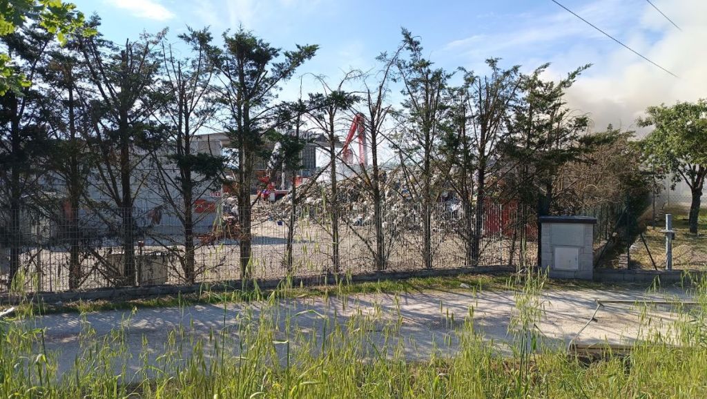 Incendio nell'azienda di smaltimento Rugi: la terza volta in pochi anni