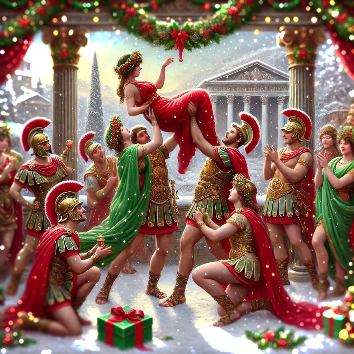 Il ratto delle Sabine e le pagine di Natale