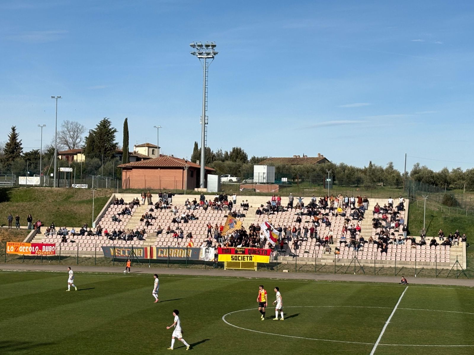 San Donato Tavarnelle - Poggibonsi: il ruggito del Leone. Bertini &egrave; un muro, Boriosi decide ancora