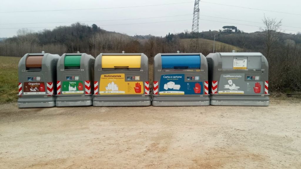 San Gimignano: tutte le attività legate alla  raccolta dei rifiuti