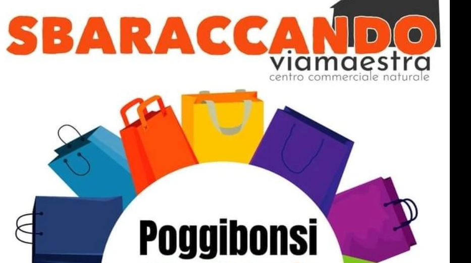 A Poggibonsi torna Sbaraccando, mercatino dei negozi del centro