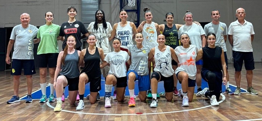 C Femminile, inizia in salita l'avventura del Gialloblu