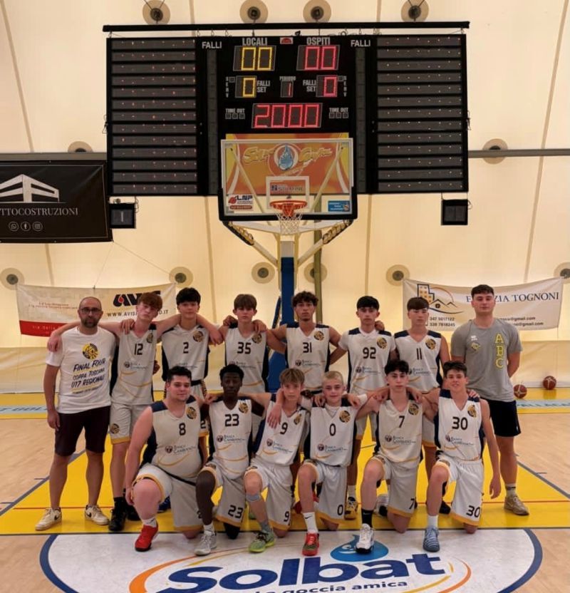ABC Castelfiorentino: doppio argento per gli Under 17 in Coppa Toscana e gli Under 13 al Memorial "Rosa"