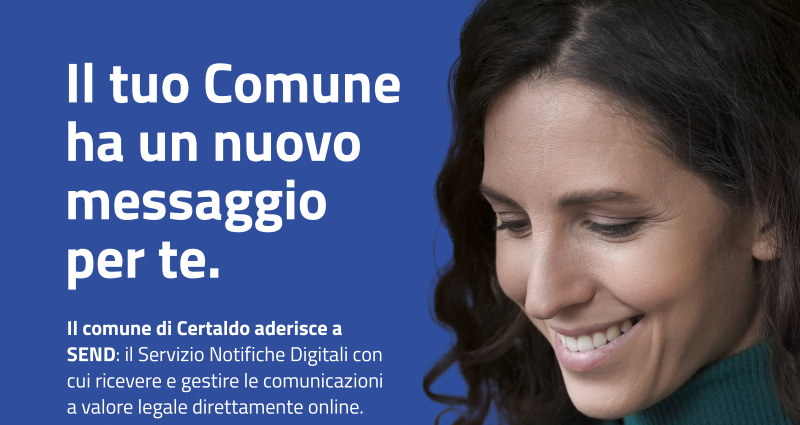 Certaldo digitale: arrivano le notifiche legali con SEND e PNRR