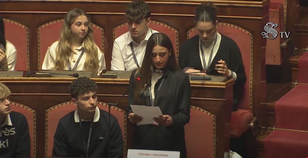 4A del Roncalli premiata al Senato per una indagine sul Tubone