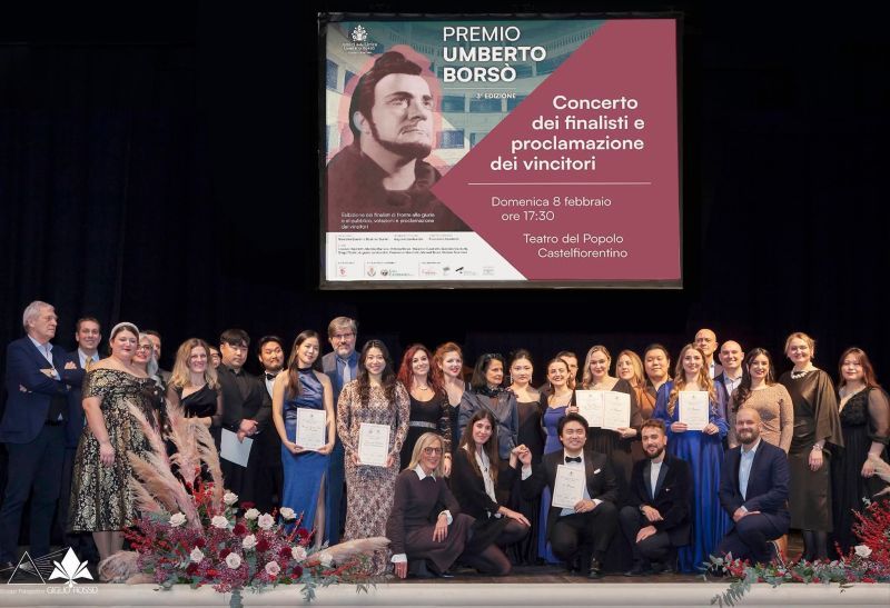 Castelfiorentino, premio Internazionale di Canto Lirico &ldquo;Umberto Bors&ograve;&rdquo;, tutti i vincitori